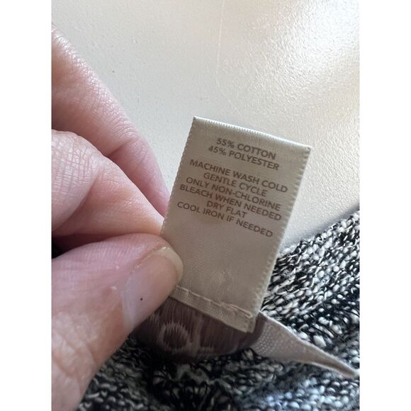 ANN TAYLOR LOFT Women's Size Small S Sweater Shirt Top 3/4 Sleeve Drawstring Hem - Picture 7 of 8